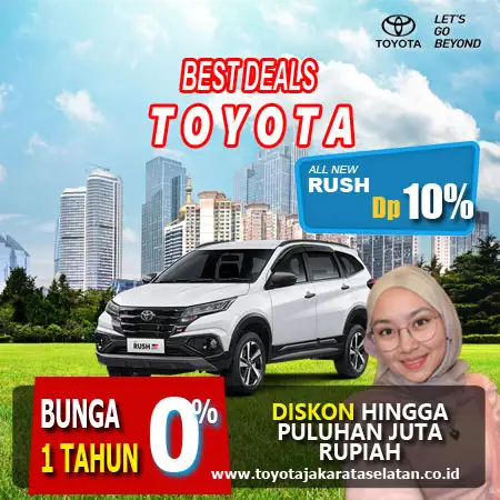 promo toyota rush bunga 0%